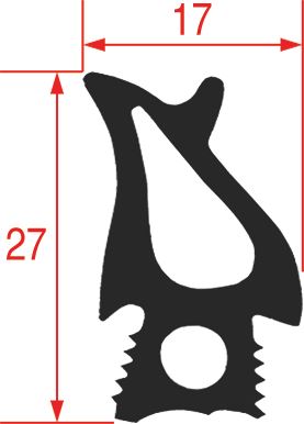 GASKET FOR OVEN DOOR 1475x475 mm